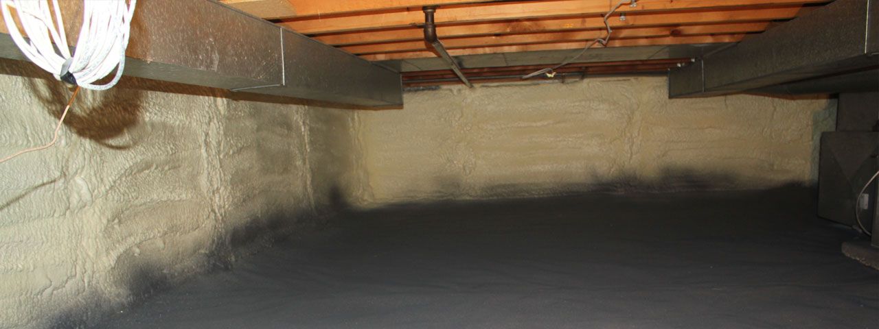 Montgomery spray foam insulation for crawl spaces